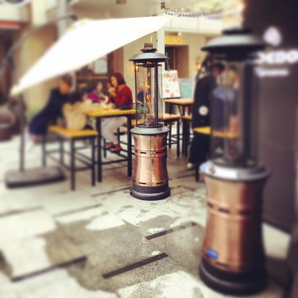 Inferno Round Outdoor Gas Heater C'ESTKOOL