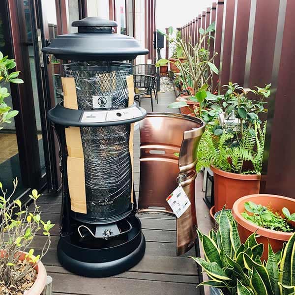 Inferno Round Outdoor Gas Heater C
